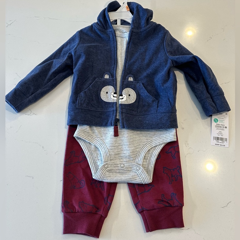 Carters’ Boys 3 Piece Set NWT